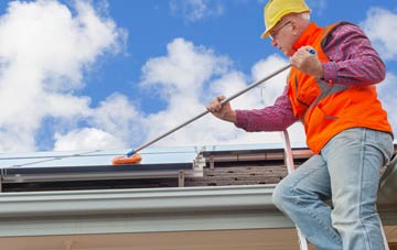 Ellington Thorpe soft wash roof cleaning